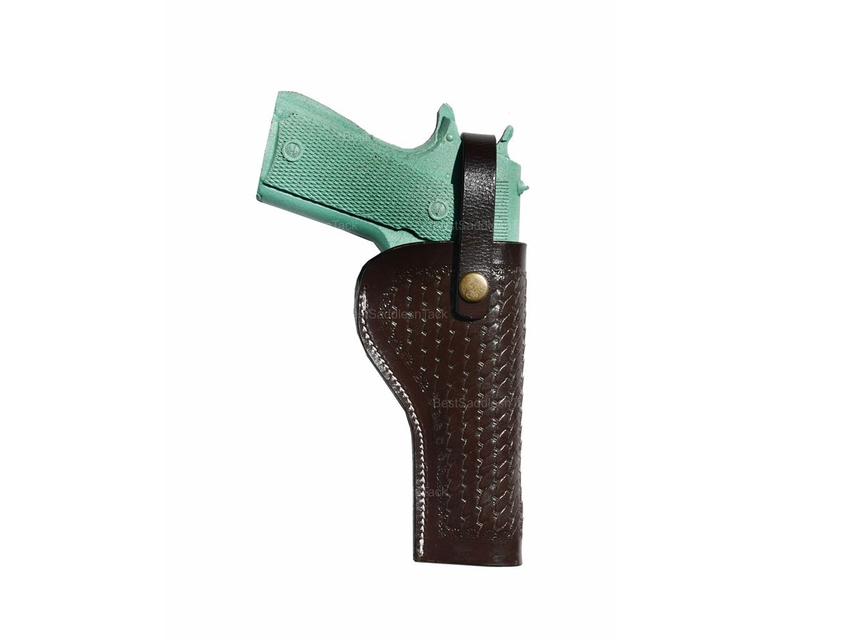 Firearm specific leather holster manufacturer for revolvers and pistols India